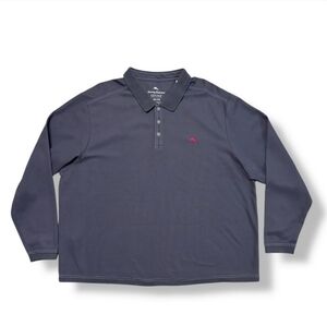TOMMY BAHAMA Big & Tall Emfielder Long Sleeve Polo